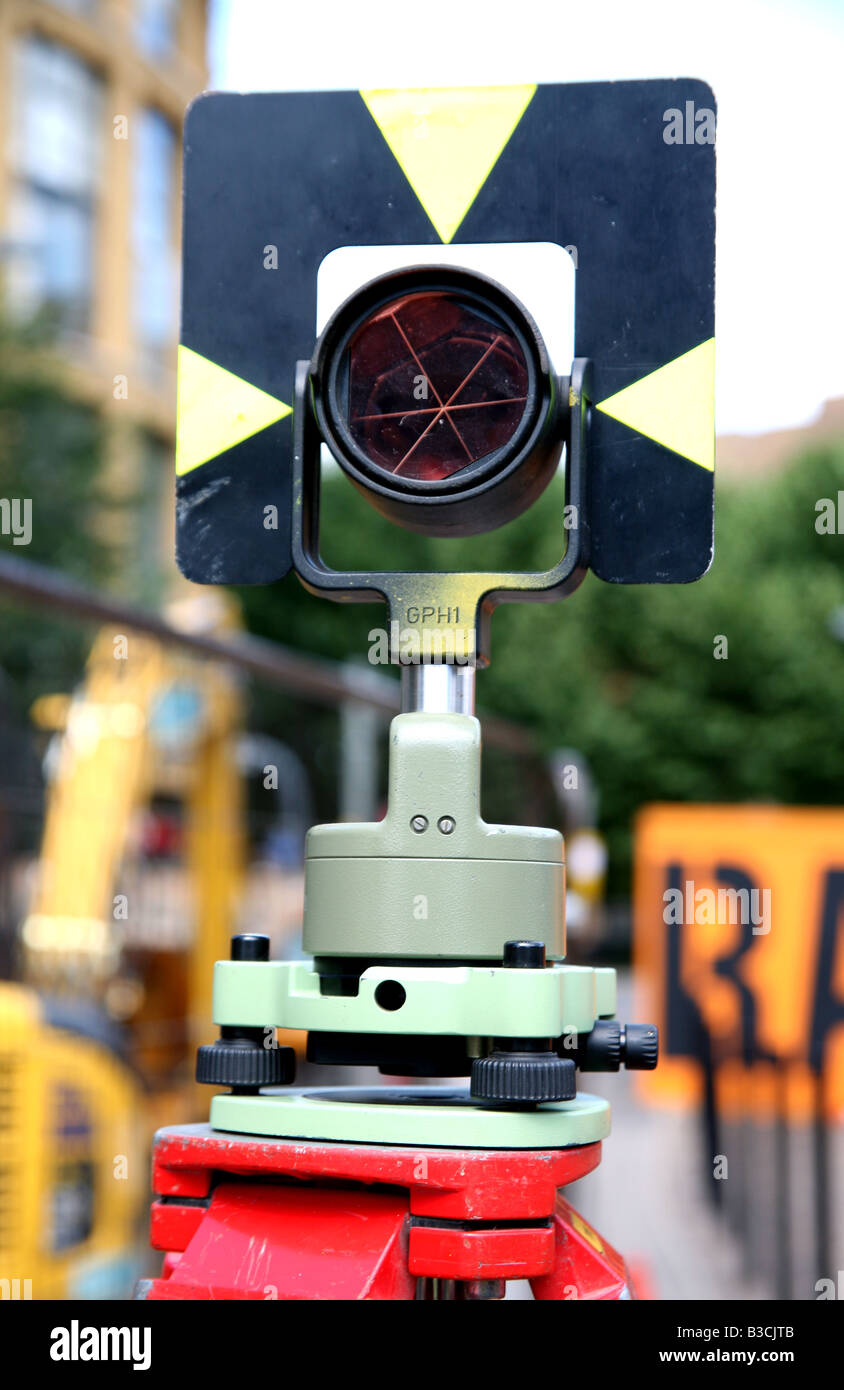 Theodolite, measuring instrument used by surveyors Stock Photo Alamy