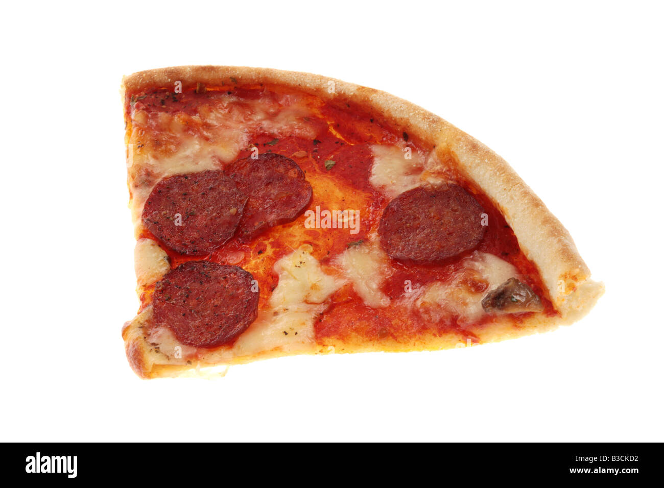 Slice of Pepperoni Pizza Stock Photo Alamy