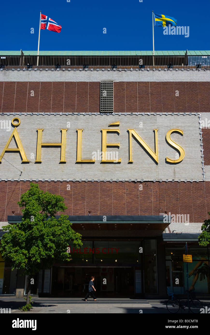 Åhlens city department store in Stockholm Sweden Europe Stock Photo Alamy