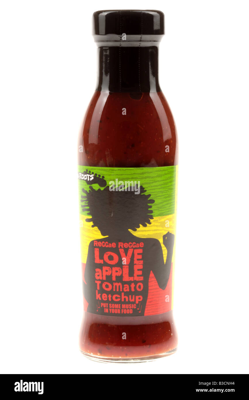 Apple Tomato Ketchup Stock Photo Alamy