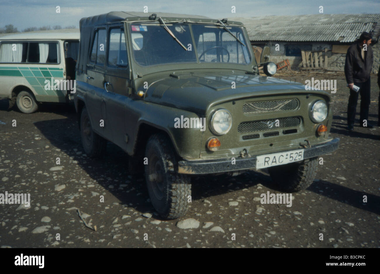 UAZ Russian jeep Stock Photo - Alamy