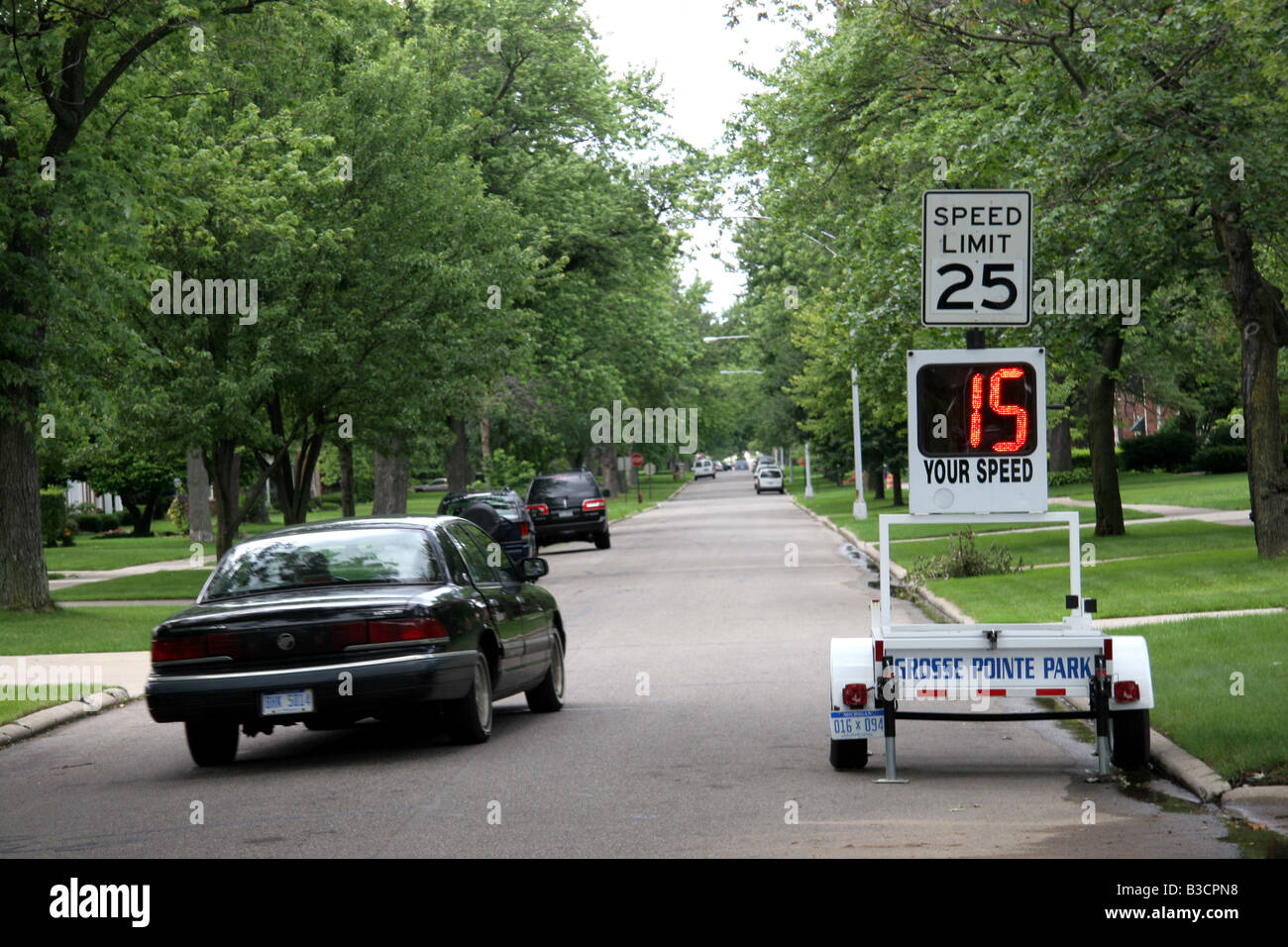 Speed check camera Stock Photo Alamy