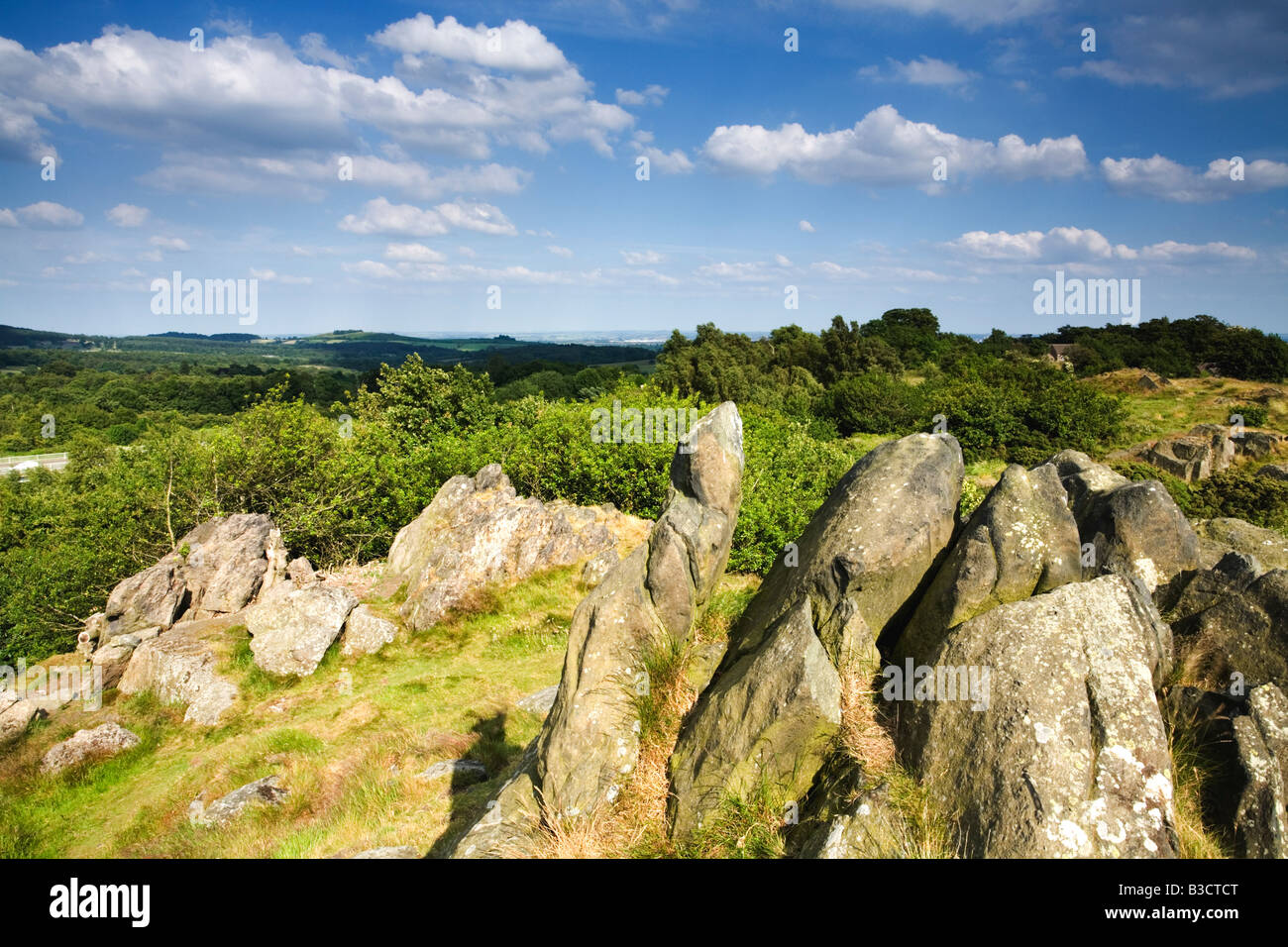 Altar stones a high point in Leicestershire Stock Photo