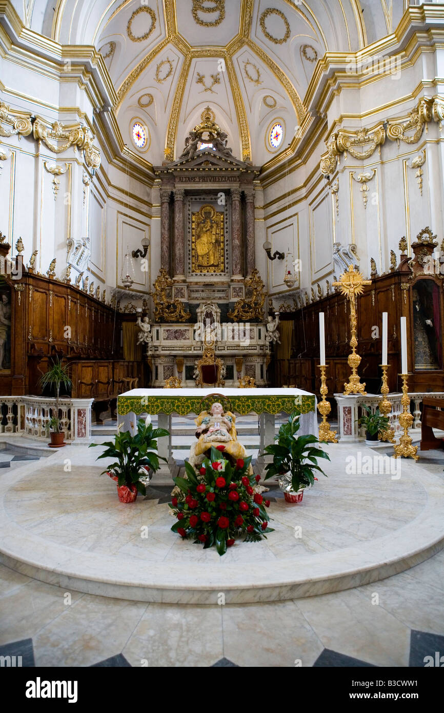 The church in Positano Italy Stock Photo - Alamy