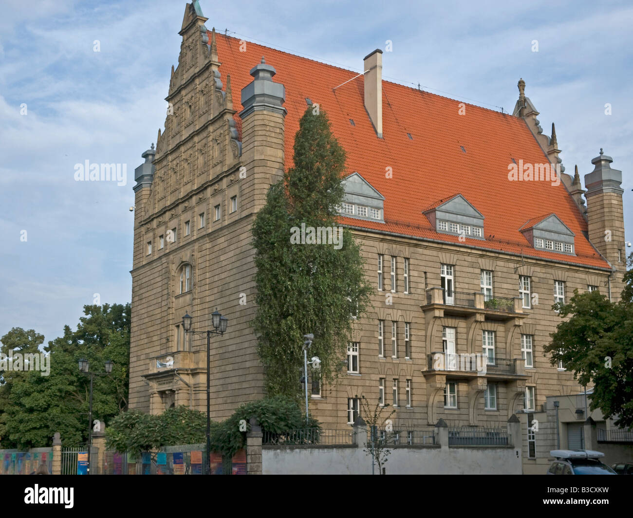 Nicolaus Copernicus university old house in in the old city Torun Poland Stock Photo