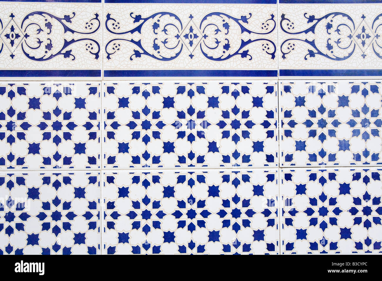 Wall Tiles, full frame Stock Photo Alamy