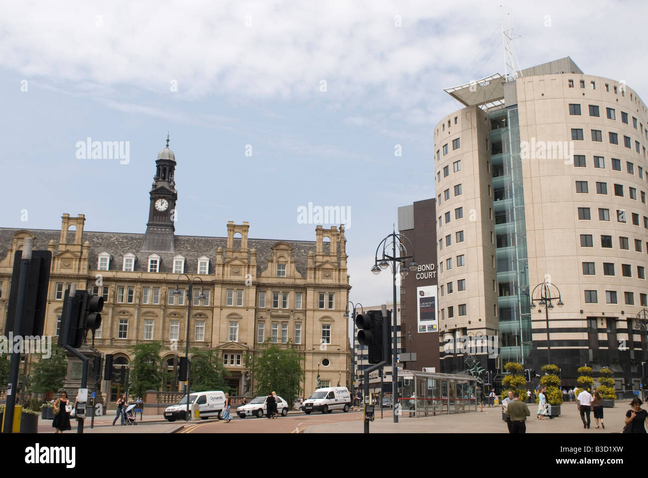 Post Office and Number 1, City Square, Leeds Stock Photo Alamy