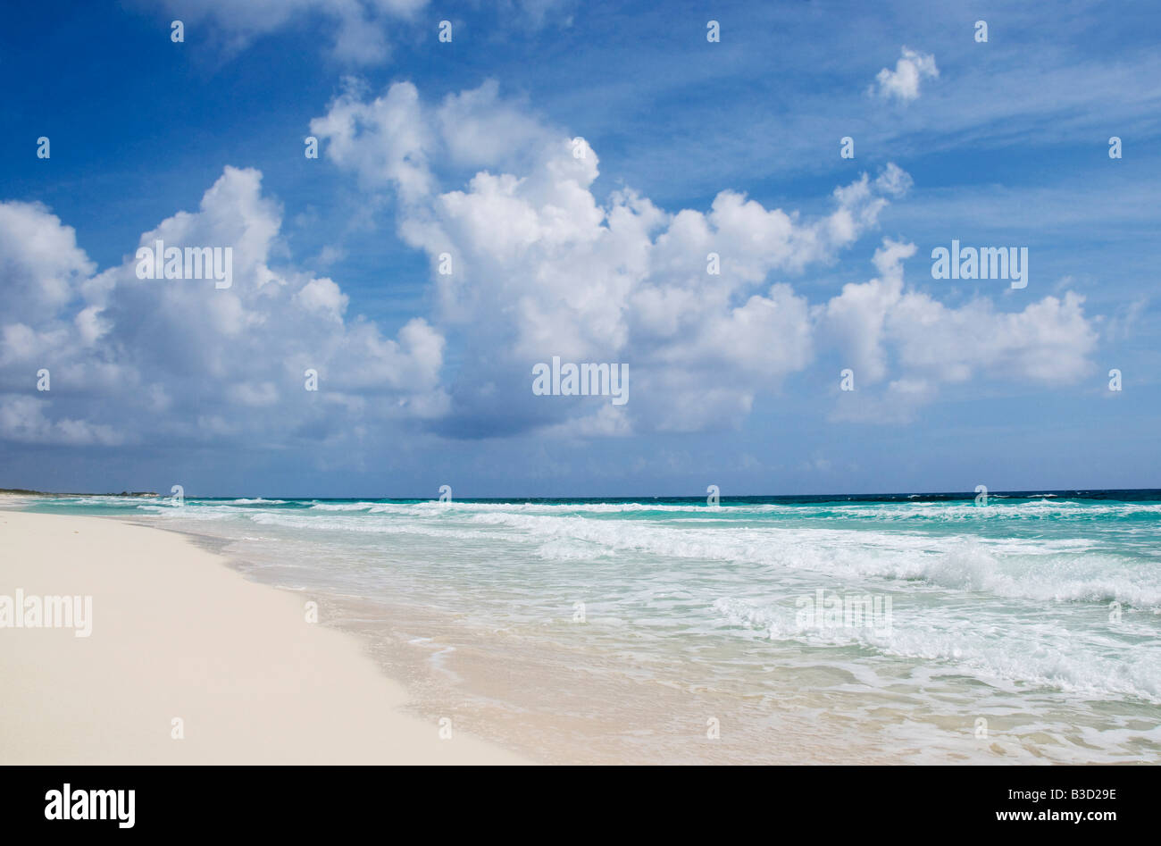 Mexiko, Cozumel, White sand Beach Stock Photo - Alamy