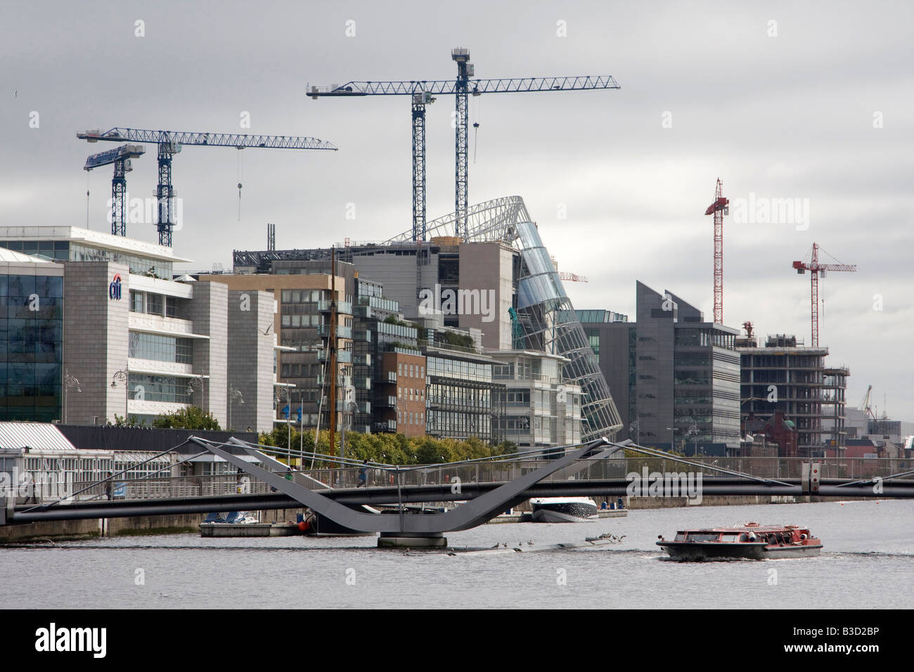 Dublin new city quarter construction spencer docks Dublin City Centre
