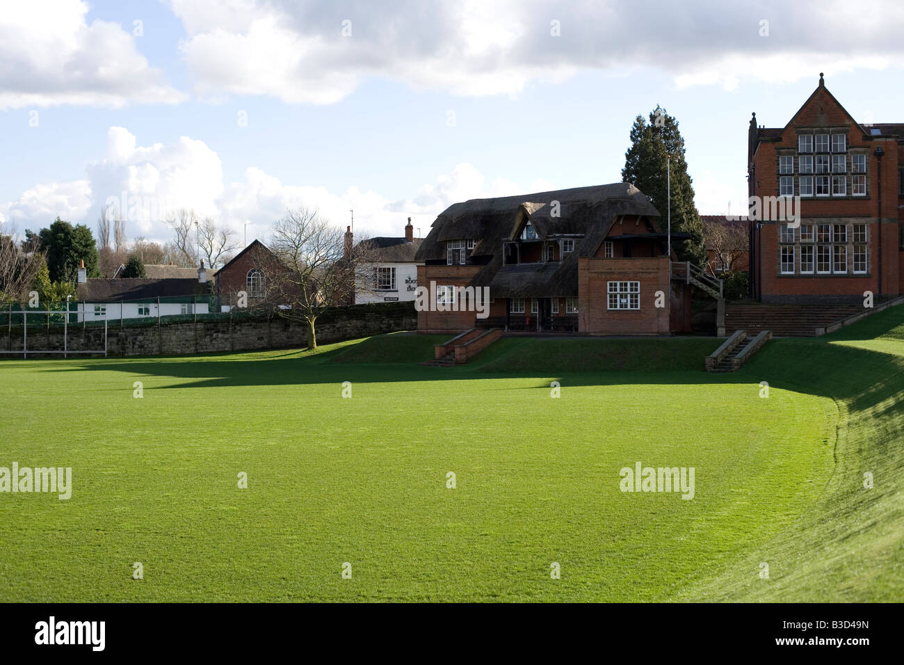 Repton Public School Main Buildings and Grounds including the library