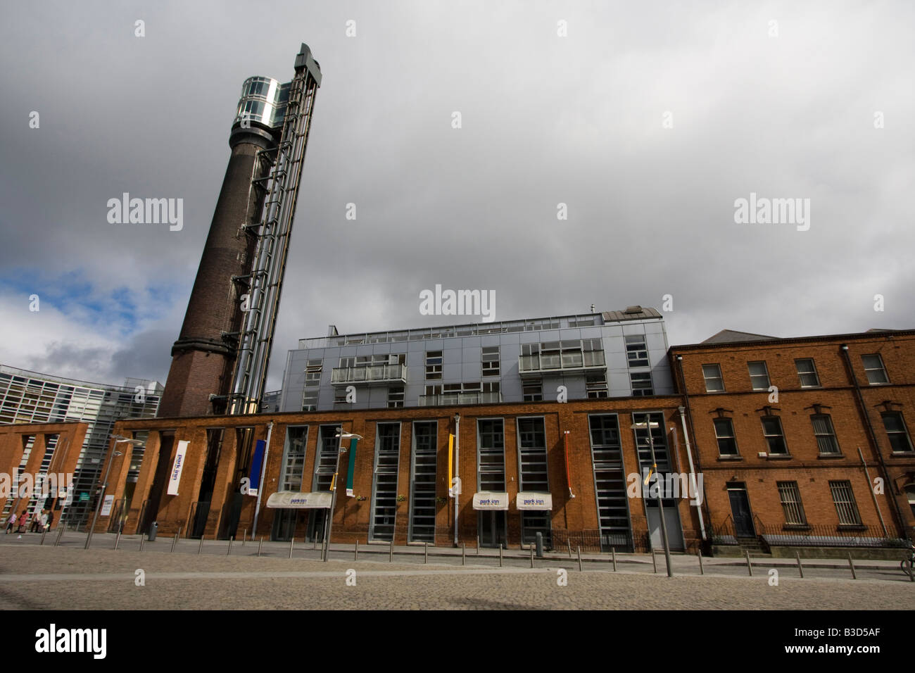 smithfield chimney viewing tower Dublin City Centre Ireland Irish