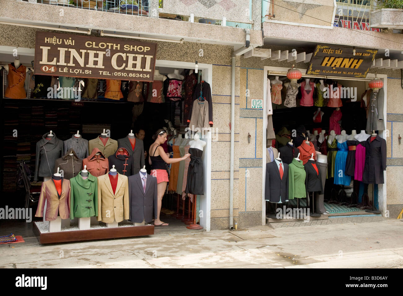 Hoi an tailors suit vietnam hires stock photography and images Alamy