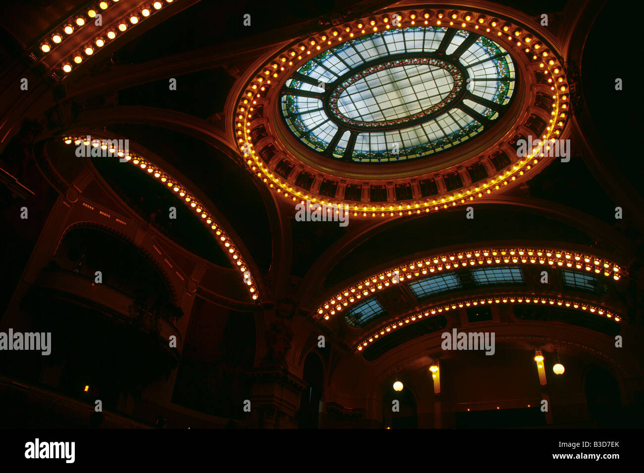 Smetana Concert Hall Of The Municipal House In Prague, Czech Republic 