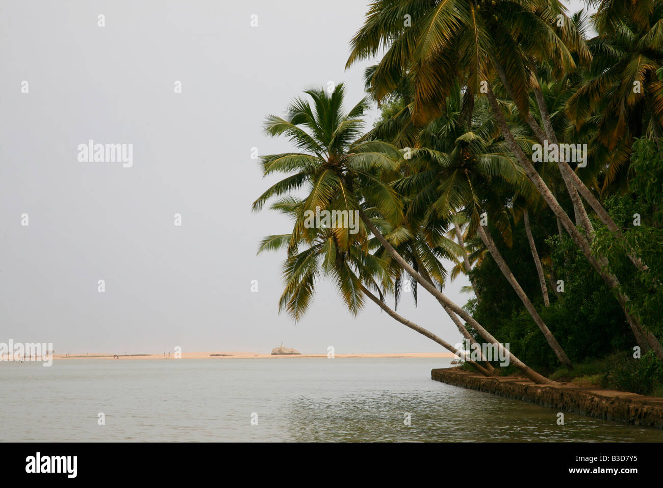 Poovar- A tourist spot in Kerala,India Stock Photo