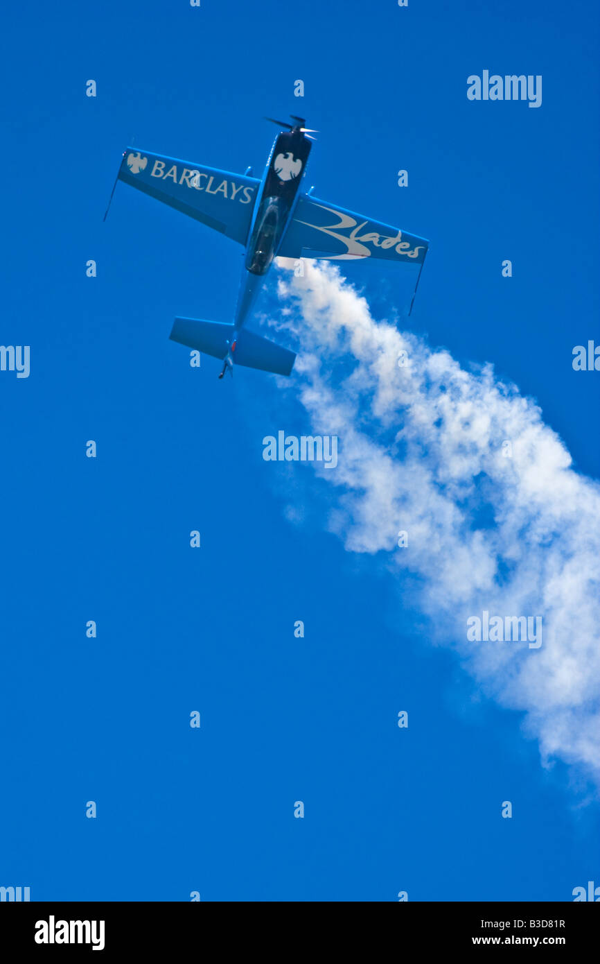 The Blades Aerobatic Team at the Wings and wheels display at Dunsfold Surrey UK 2008 Stock Photo