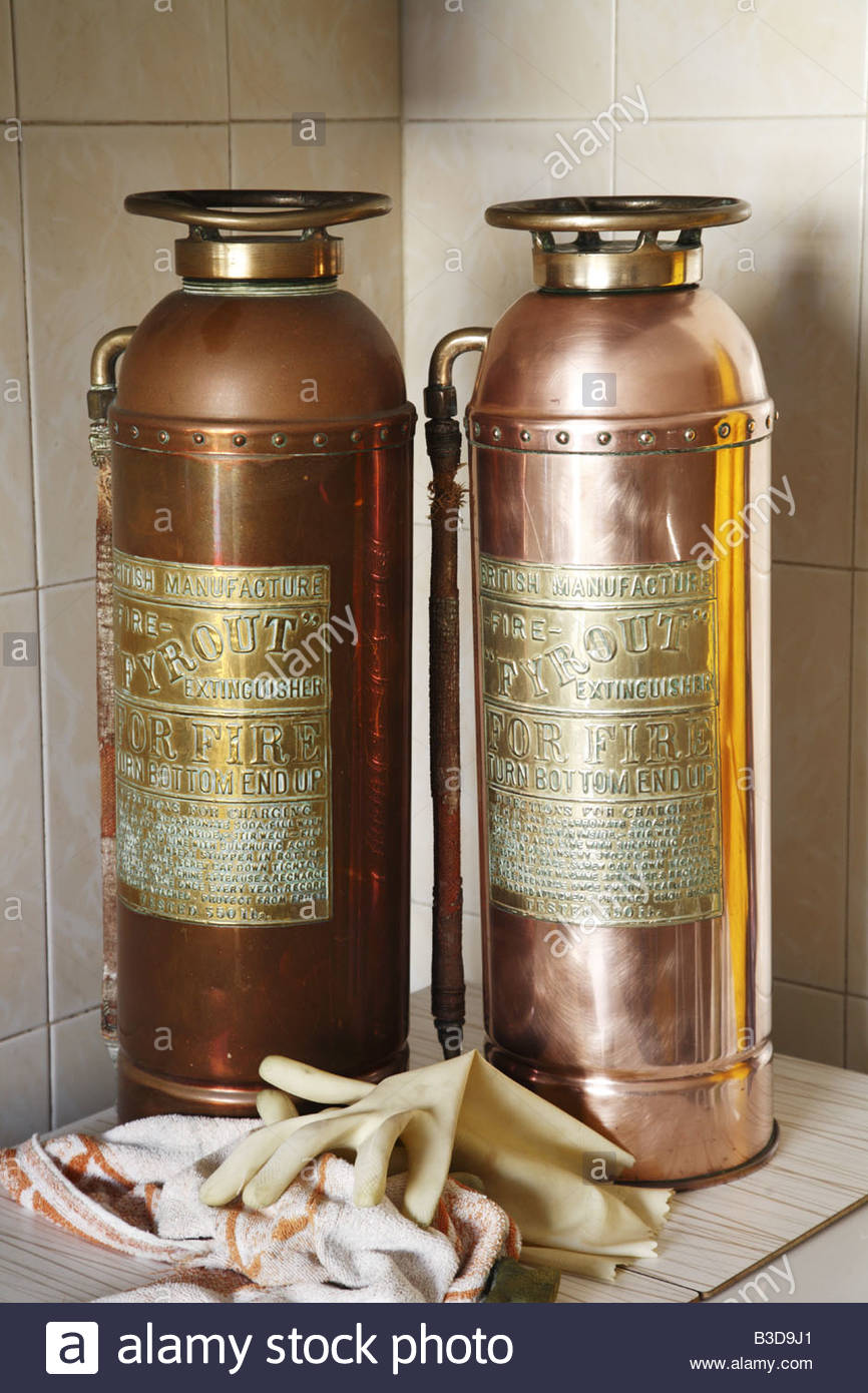 Antique Fire Extinguisher High Resolution Stock Photography and Images Alamy