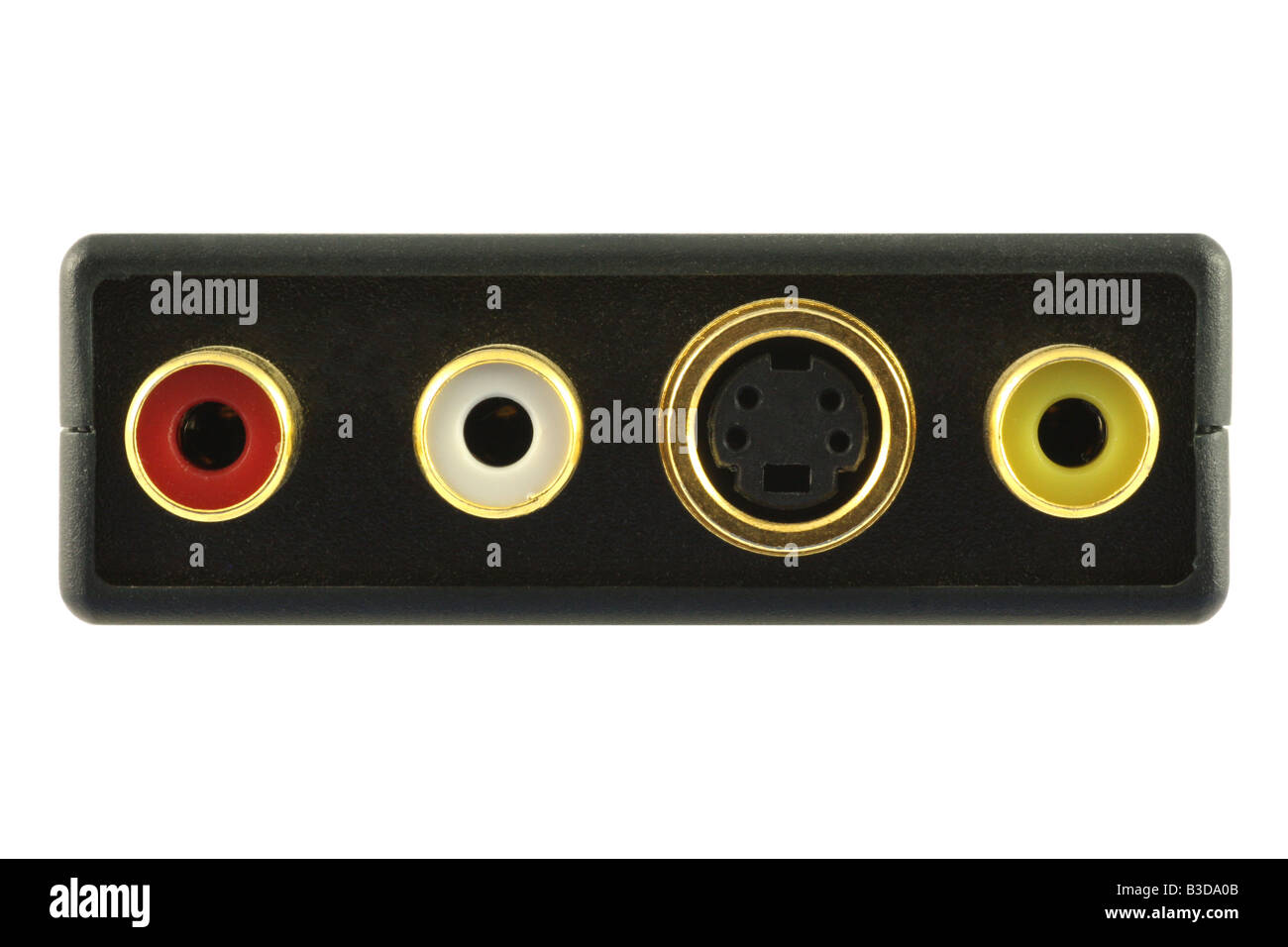 Video and audio connectors Stock Photo Alamy