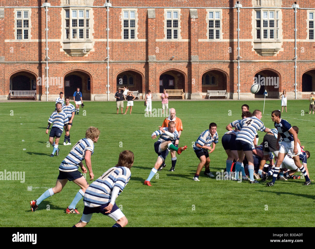 Sussex County under 18s rugby team play Eastbourne School in the ...