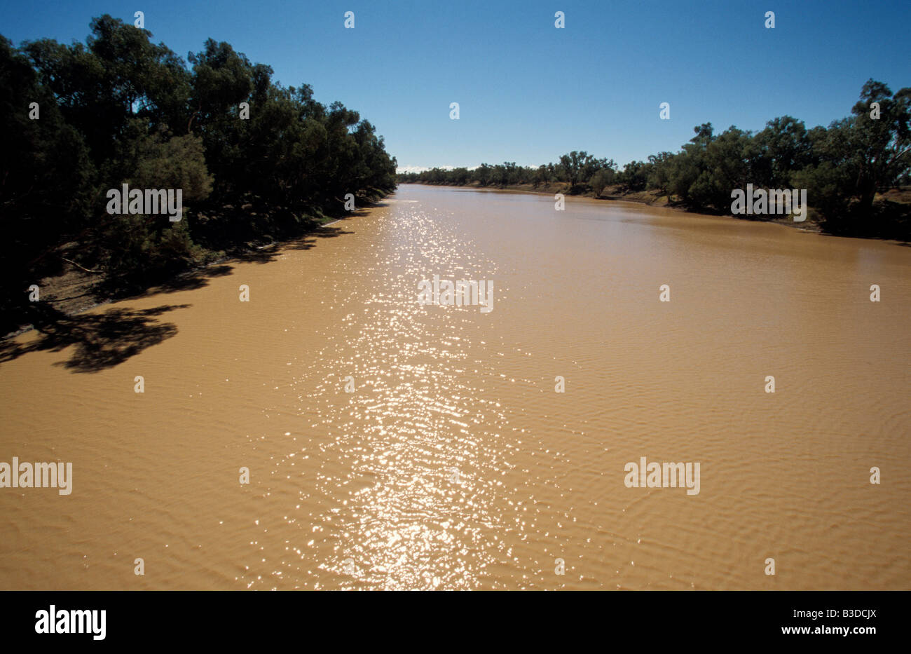 Cooper Creek Windorah District Queensland Australia Stock Photo