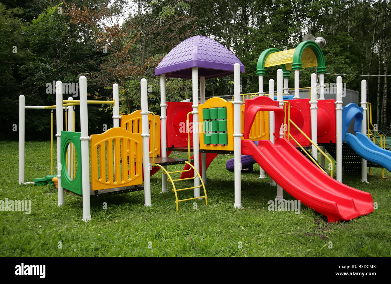 Leisure playground equipment hi-res stock photography and images - Alamy