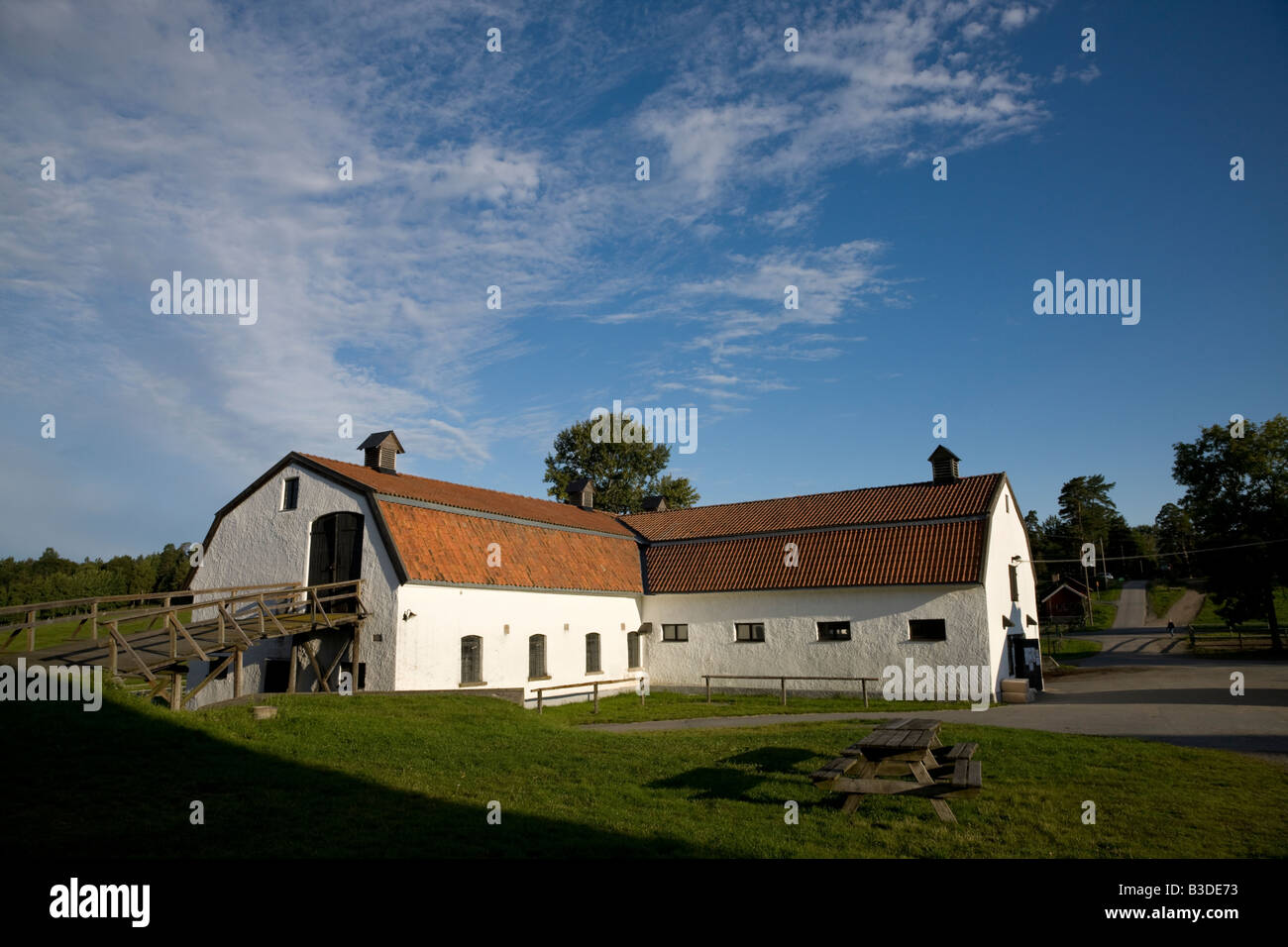 Elfviks Gård (Lidingö) Stock Photo