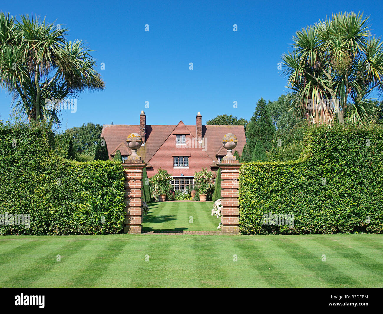 Garden view east ruston old hires stock photography and images Alamy