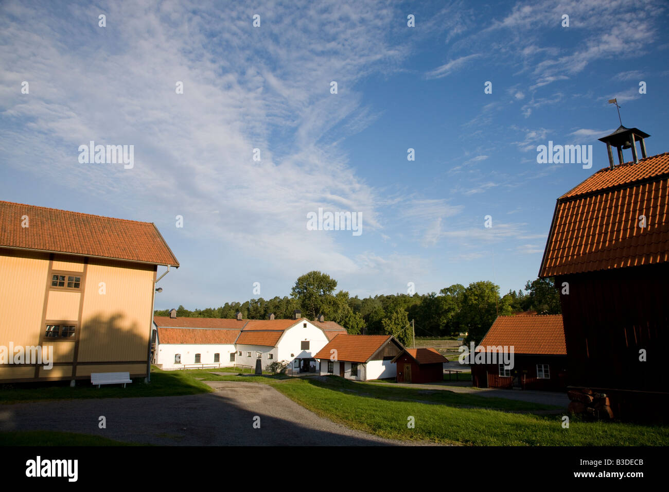 Elfviks Gård (Lidingö Stock Photo Alamy