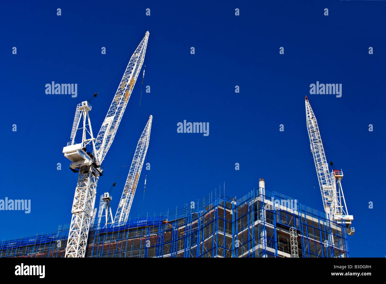 Construction / A Commercial Building Development is under construction.Melbourne Victoria