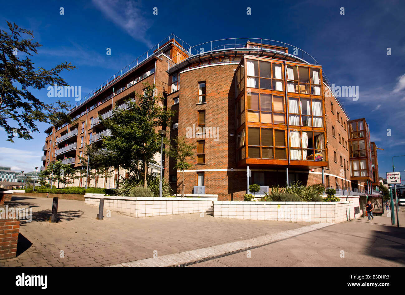 Charlotte Quay Apartments Dublin Ireland Stock Photo Alamy
