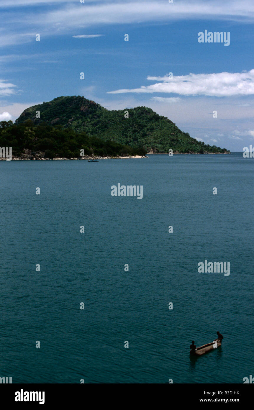 Scenic View Of Lake Malawi Stock Photo Alamy