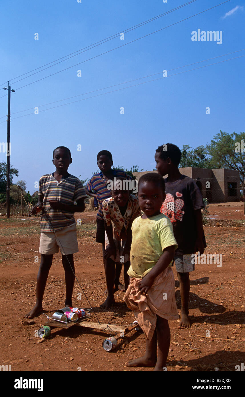 Group of children in rural South Africa Stock Photo - Alamy