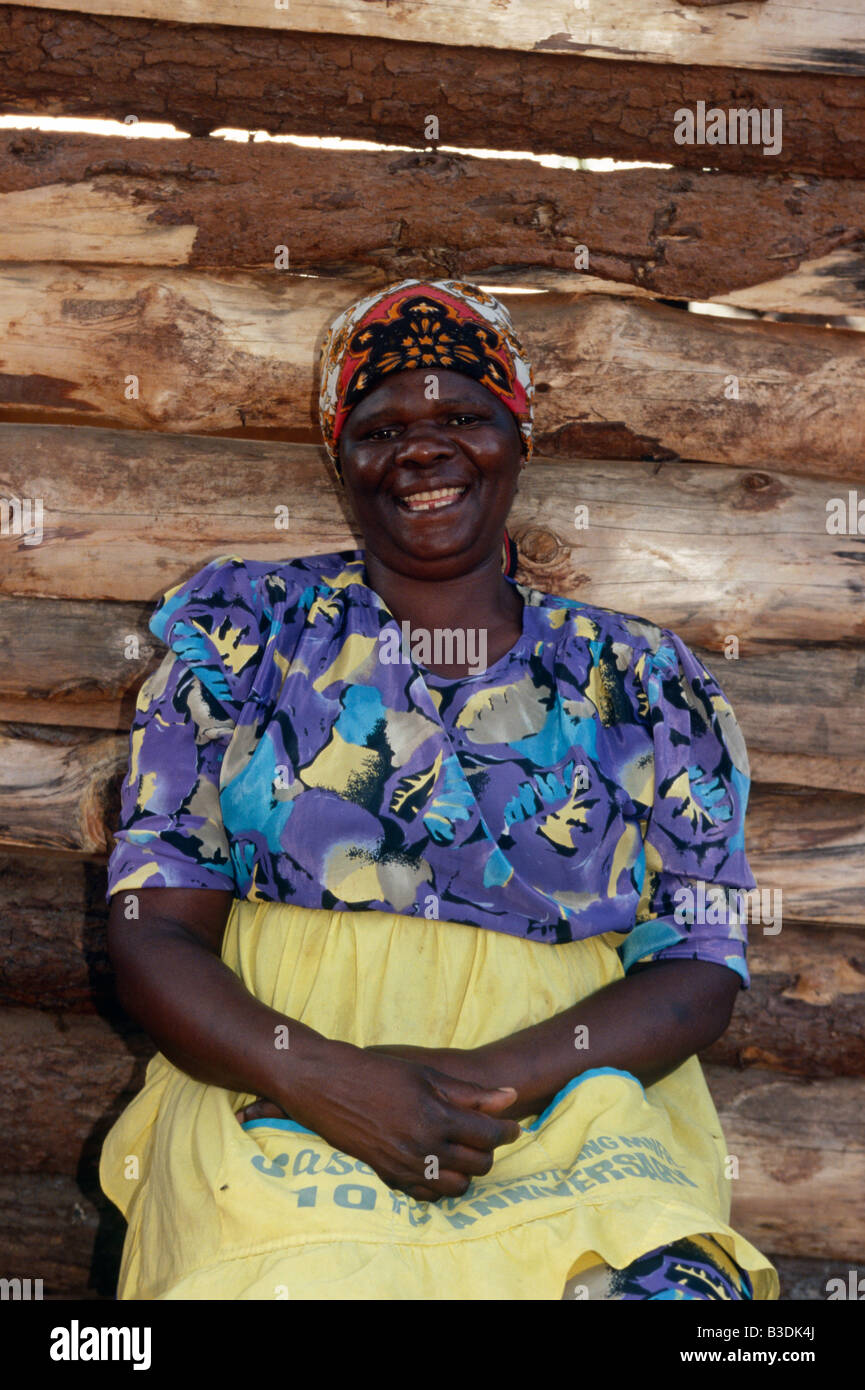 South africa villager woman hi-res stock photography and images - Alamy