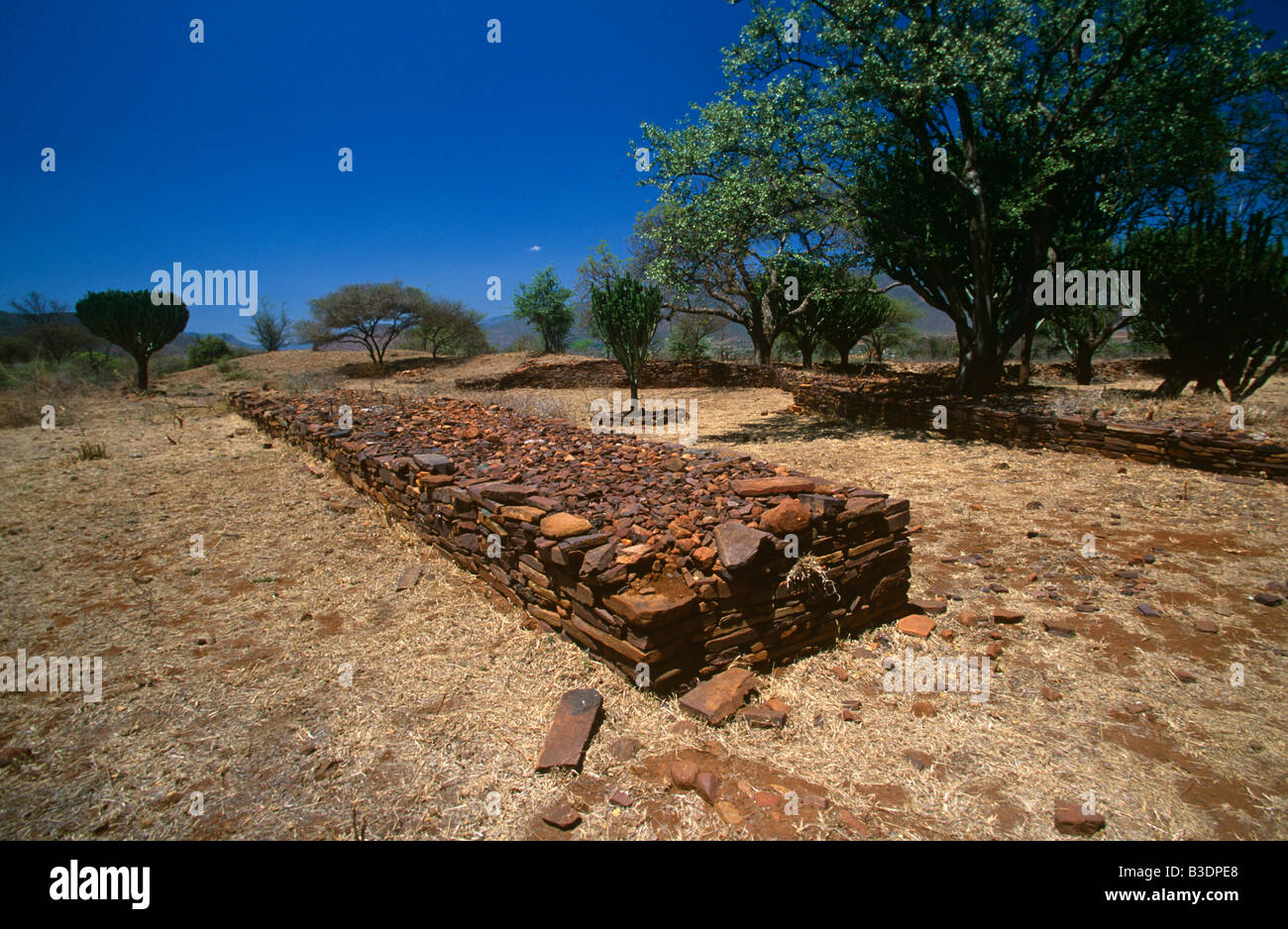 Ancient stone ruins, South Africa Stock Photo Alamy