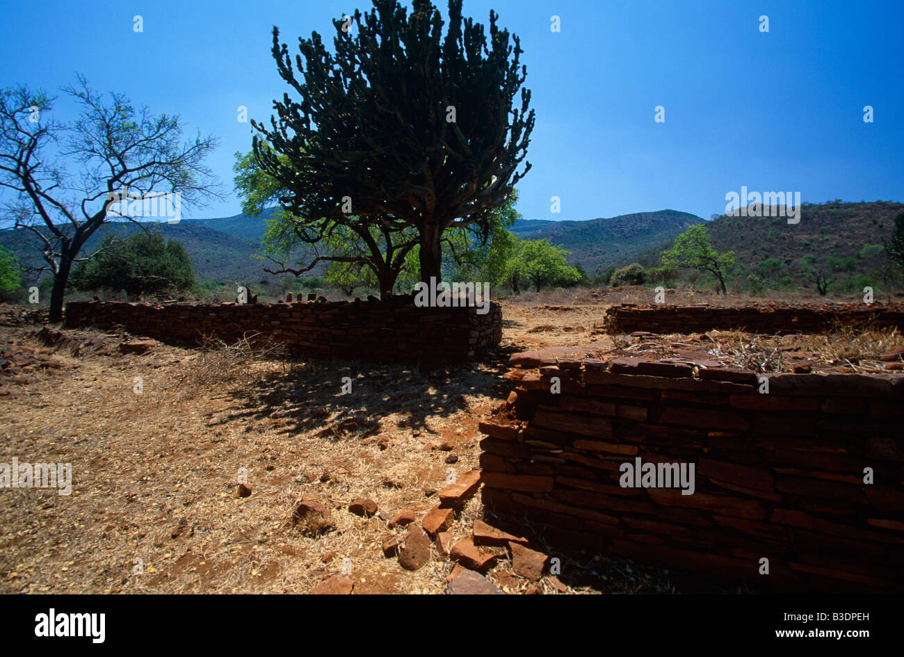 Ancient stone ruins, South Africa Stock Photo Alamy