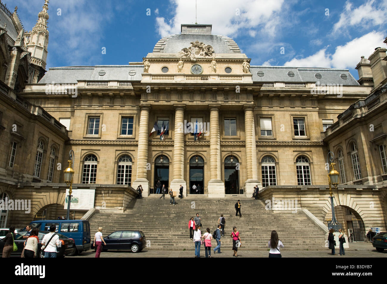 The Palais de Justice courthouse in Paris, France Stock Photo - Alamy