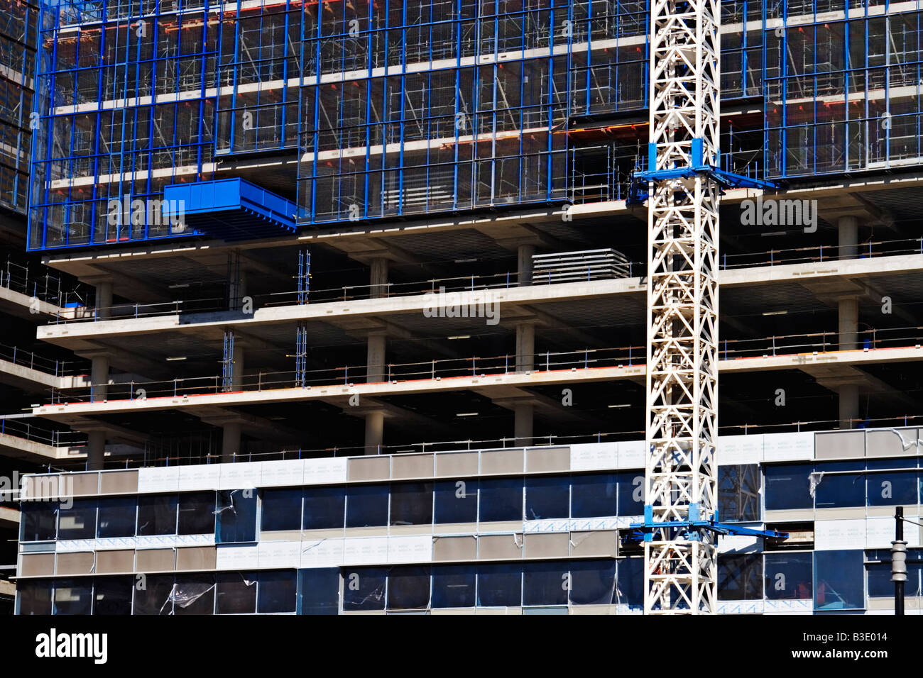 Construction / A Commercial Building Development is under construction Stock Photo Alamy