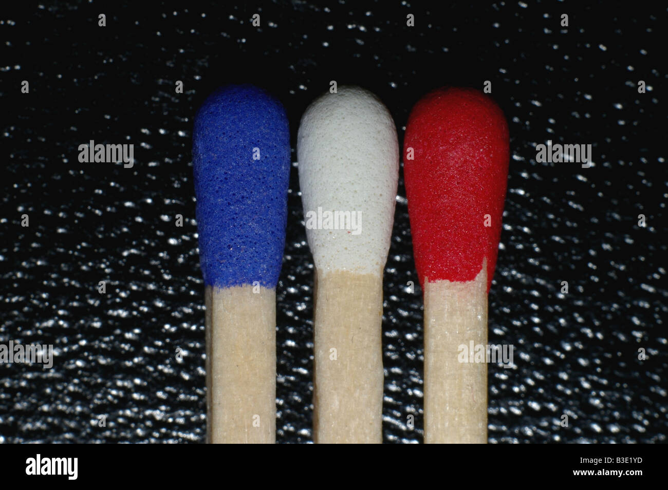 French flag in matches Stock Photo Alamy