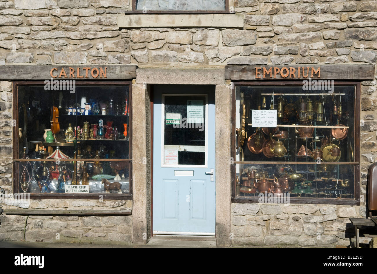 Bric o Brac shop in Castleton Derbyshire Great Britain Stock Photo Alamy