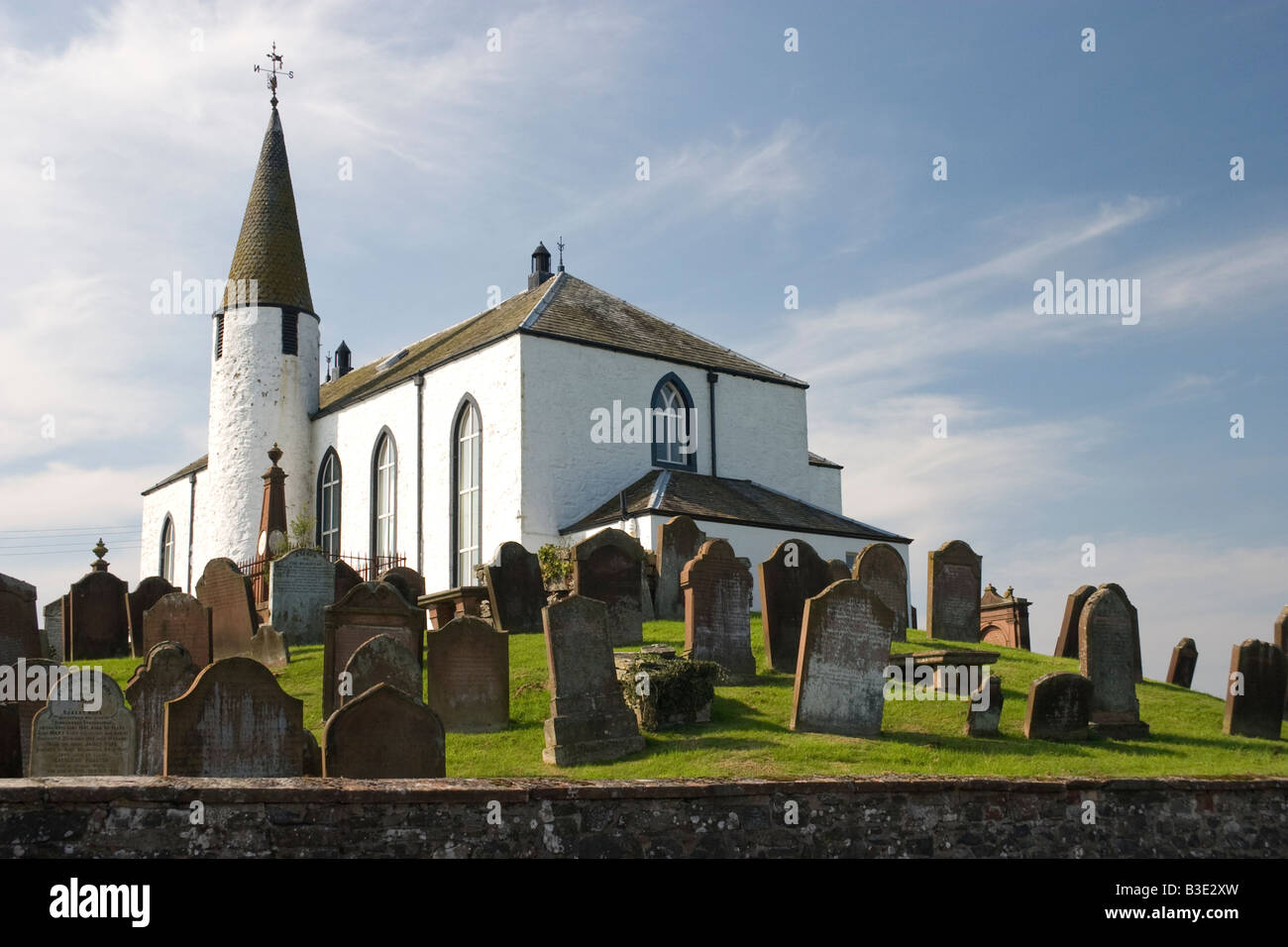 Parish church at Crossmichael, Dumfries & Galloway Stock Photo Alamy
