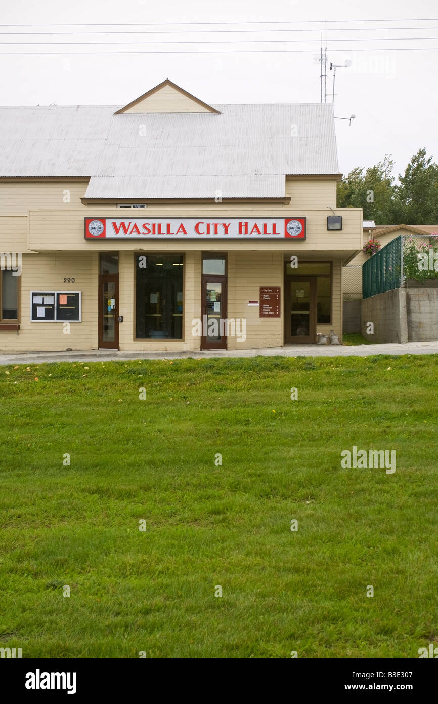 Wasilla city hall hires stock photography and images Alamy