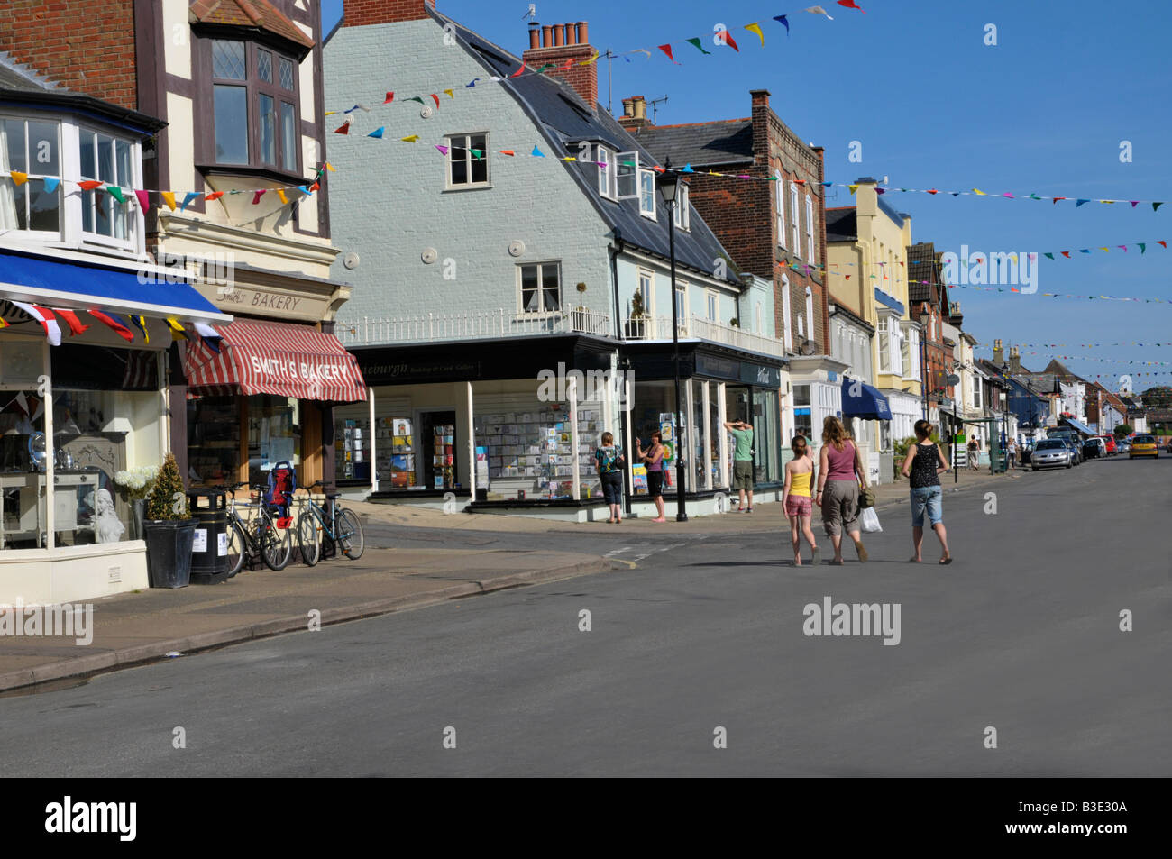 Aldeburgh Main Street Stock Photo Alamy