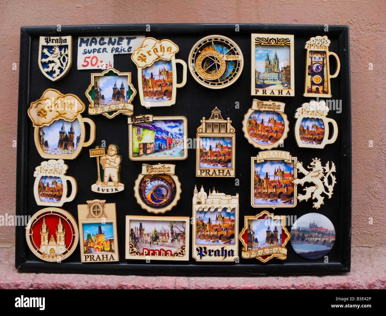 Prague magnets hi-res stock photography and images - Alamy