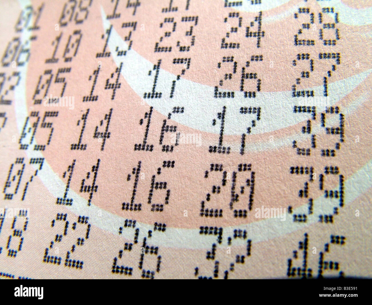 cross lotto numbers