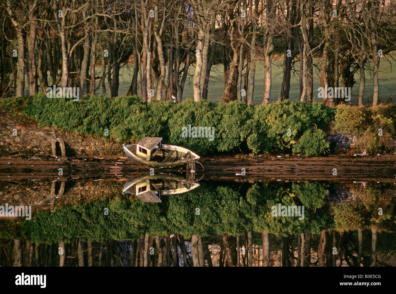 SCOTLAND ISLE OF LEWIS STORNAWAY THE HARBOUR Stock Photo