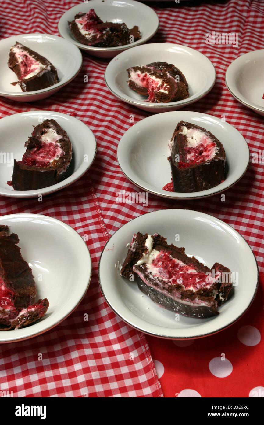 Caterers Food Stock Photo