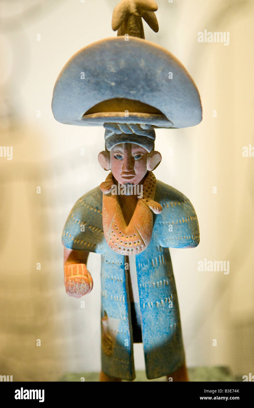 Mayan artifacts in the museum in Chetunal Mexico Stock Photo Alamy