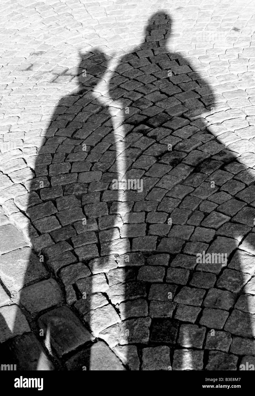 Shadow people Stock Photo