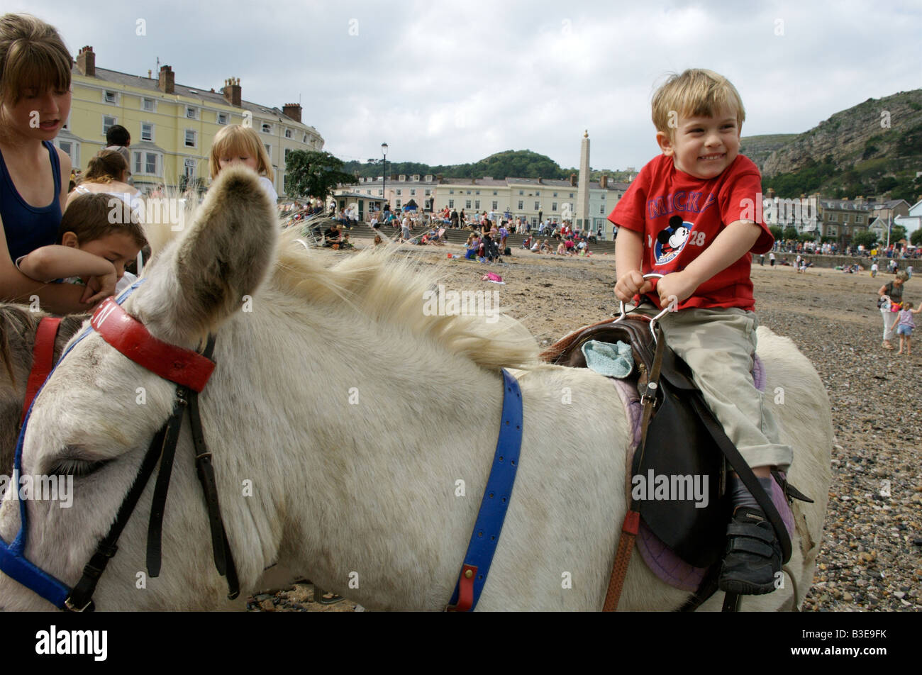 Boy riding a donkey hi-res stock photography and images - Alamy