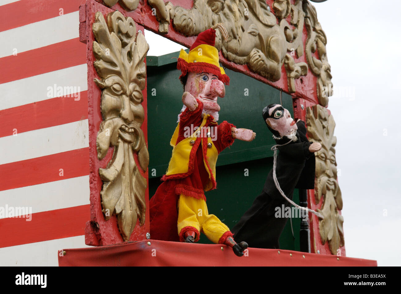A Punch and Judy show Stock Photo Alamy