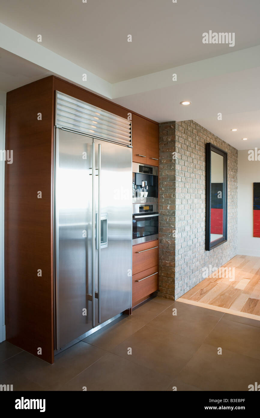 Refrigerator Stock Photo